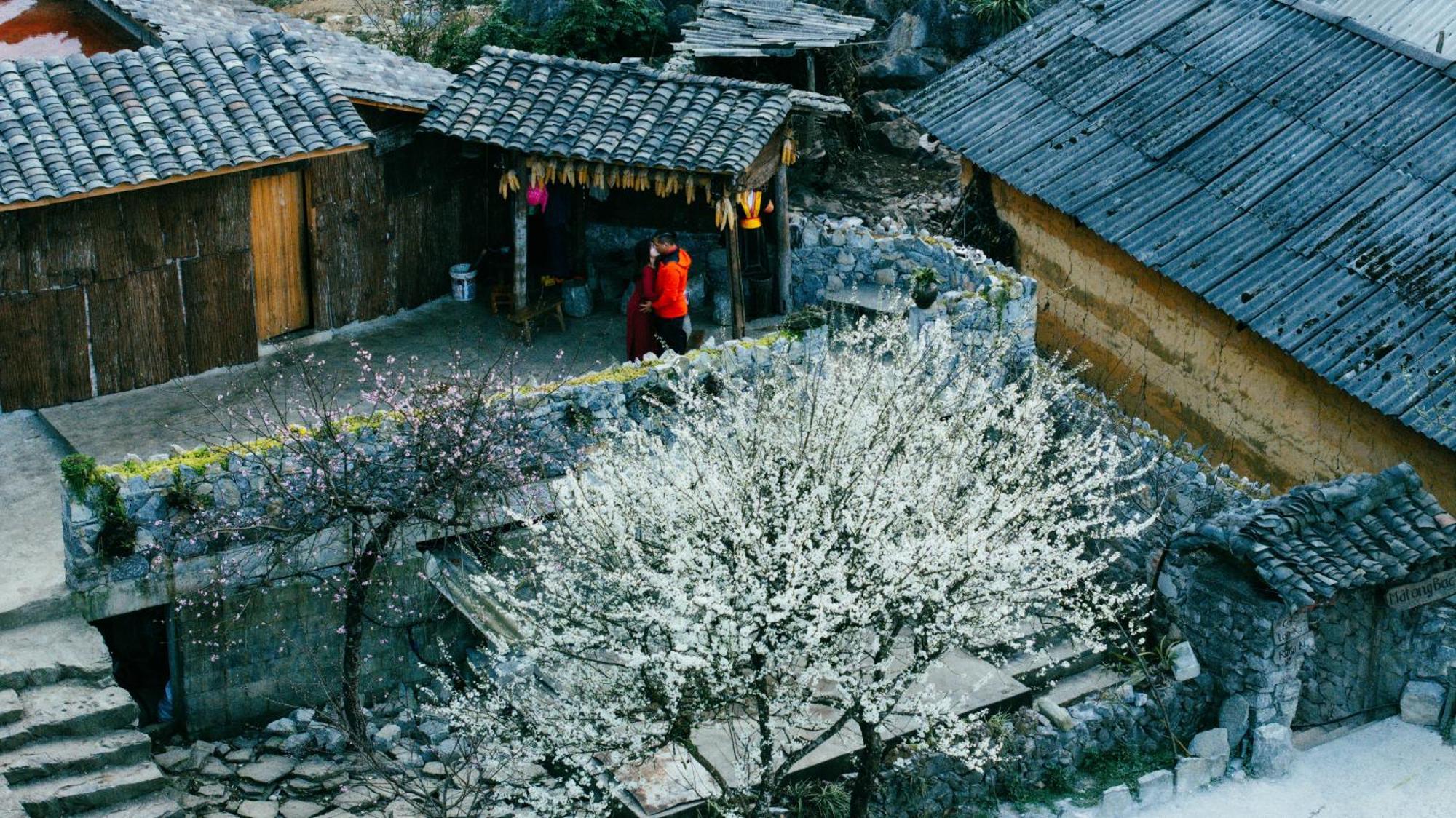 Nha Co Lao Xa Homestay Hmong & Bungalow Air Conditioner Dong Van  Eksteriør billede
